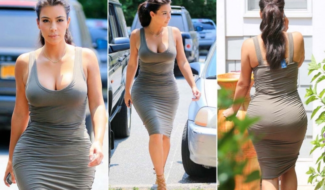 Sursa foto: irishmirror.ie/ Kim Kardashian a lansat o colecție vestimentară care pune în valoare stilul sexy-clasic reinventat