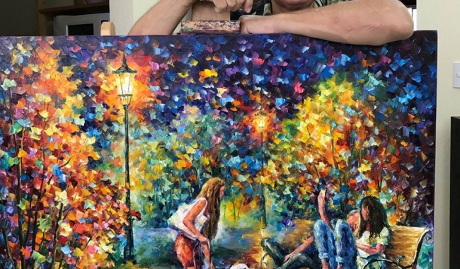 Sursa foto: Facebook/ Leonid Afremov