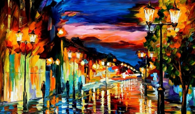 Sursa foto: Facebook/ Leonid Afremov