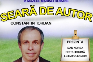 Seară dedicată scriitorului Constantin Iordan, la Muzeul Marinei Române