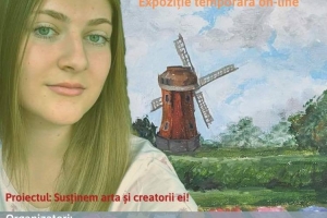 “SUSȚINEM ARTA ȘI CREATORII EI”: „ART BY SABINA”, PE SIMEZELE VIRTUALE ALE GALERIEI “VIRGIL COMAN”, DAR ȘI LA BIBLIOTECA JUDEȚEANĂ DIN TULCEA