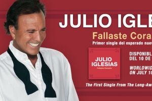 După o lungă perioadă de absenţă, Julio Iglesias revine în forţă!