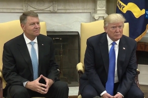 SECURITATEA MĂRII NEGRE, TEMĂ DE DISCUȚIE LA ÎNTÂLNIREA IOHANNIS - TRUMP