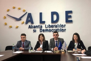 ȘEDINȚA CLUBULUI STUDENȚILOR ALIANȚEI LIBERALILOR ȘI DEMOCRAȚILOR CONSTANȚA