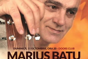 Folk de octombrie, cu Marius Bațu, în clubul Doors