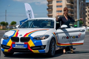 Mașina „Mamaia Style“, pe traseul de recunoaștere la Raliul Deltei