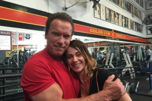 Nadia Comăneci, antrenoarea lui... Arnold Schwarzenegger!