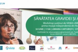 „Sănătatea gravidei şi a mamei”, workshop la Cărturești Constanța